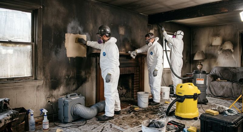 Soot Damage Restoration in Napa, CA