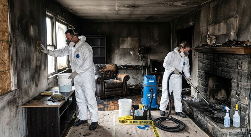 Soot Damage Restoration in Austin, TX