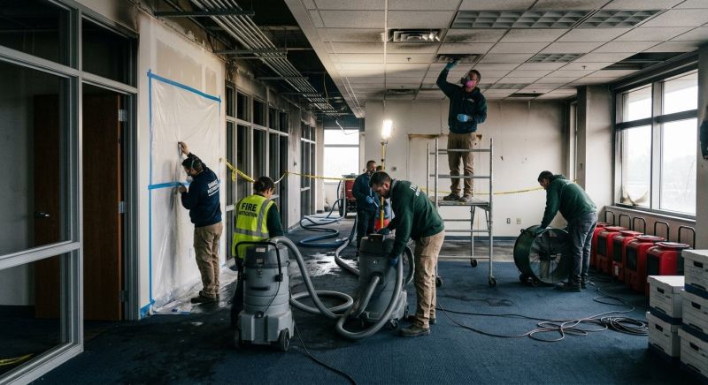 Commercial Fire Restoration in Fort Mill, SC