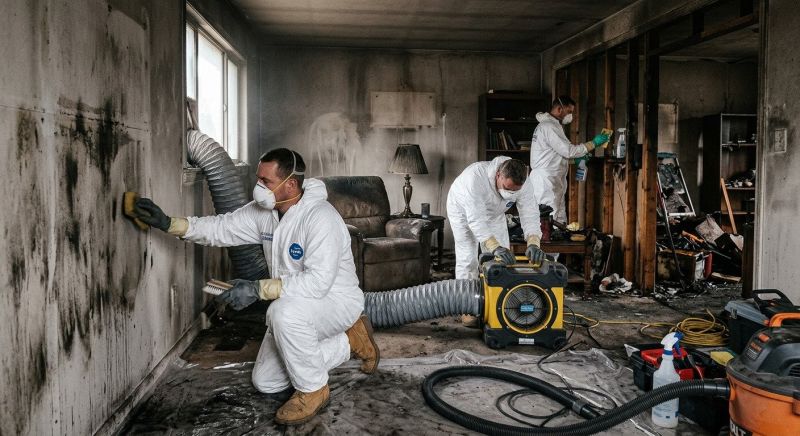 Fire Damage Cleanup in Santa Rosa, CA