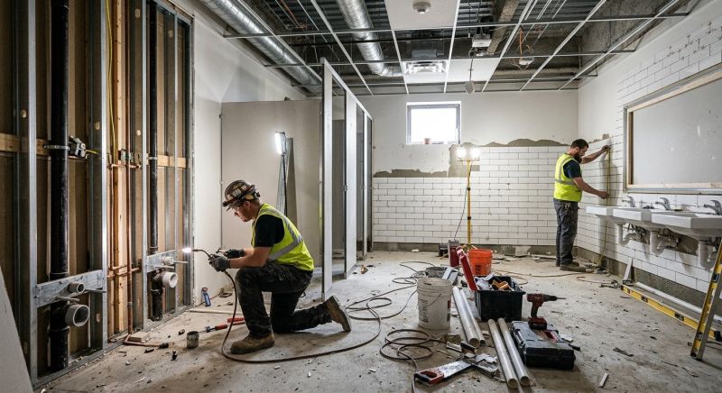 Restroom Renovation in Summerville, SC